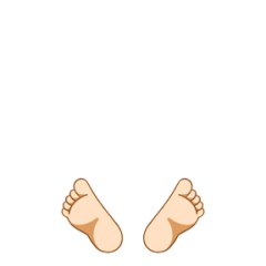 Clappy Feet (Light)