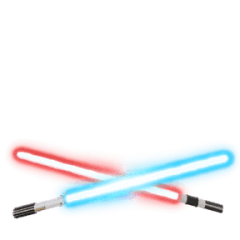 Lightsabers (Blue and Red)