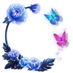 Twilight Chrysanthemums