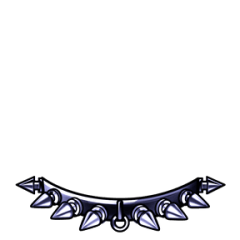 Neon Spike Choker (Black)