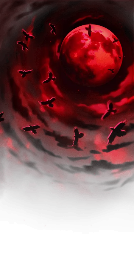 Dark Moon Crows (Blood Moon)