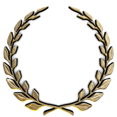 Gold Laurel Wreath