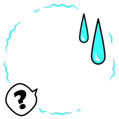 Sweat Drops (Cyan)