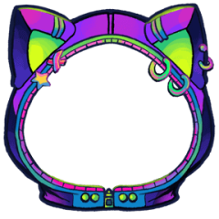 Neon Cat Hoodie
